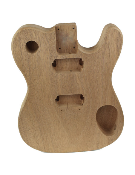 Finished African Mahogany Style Telecaster Body (1piece)