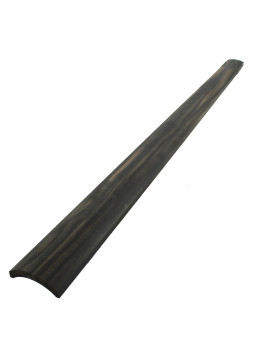 B Ebony Round Finished Double Bass Fingerboard
