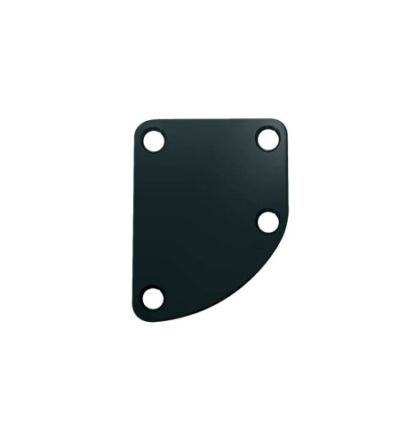 Gold neck curved plate