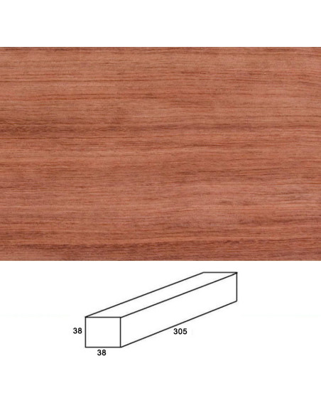 Madera de Bubinga para torno