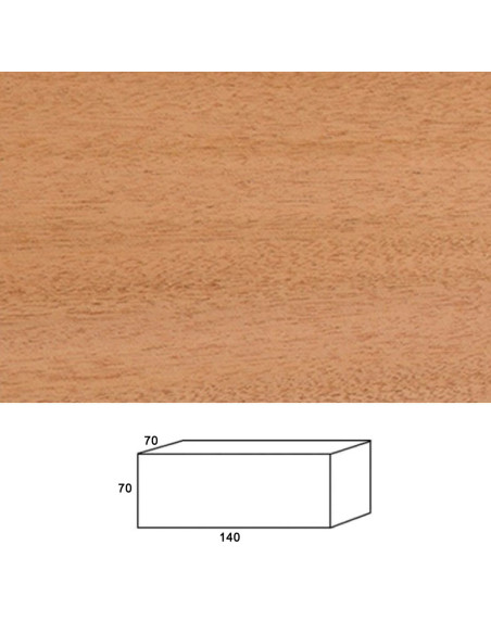 Madera de Caoba FSC para torno