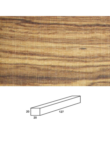 Madera de Granadillo de México para torno