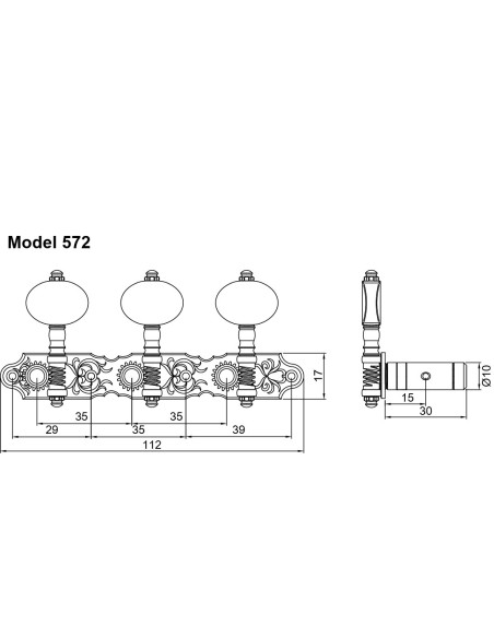 Clavijero Perona 572