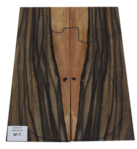 Carved Top Ebano Exotico Nº7
