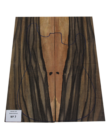Exotic Ebony Carved Top Nº7