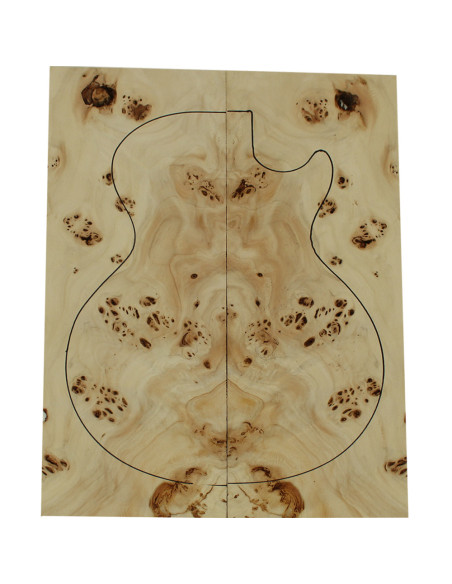 Carved Top Poplar Eléctrica
