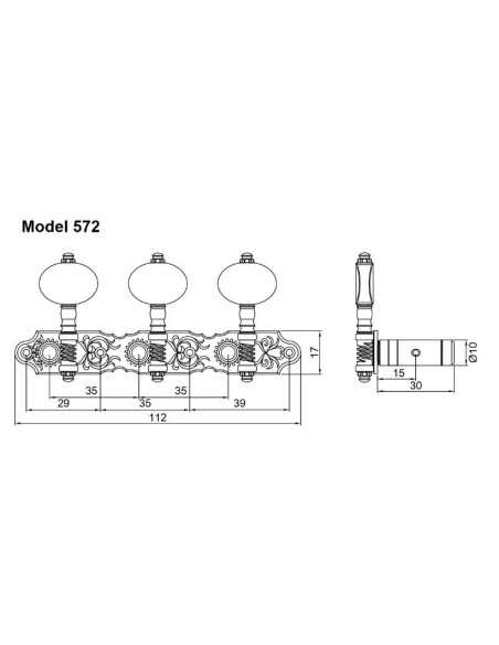 Clavijero Perona 572EB
