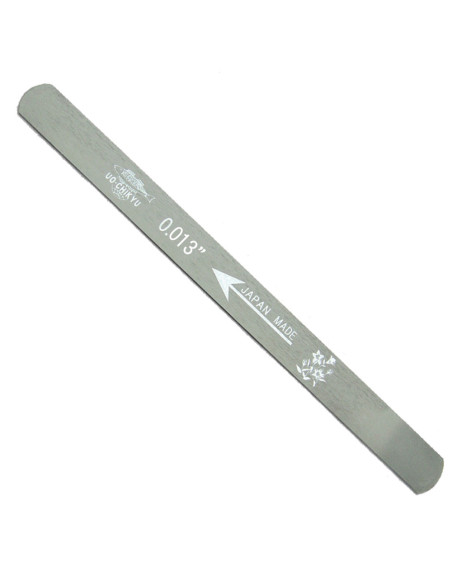 Uo-Chikyu Double Edged Nut Slot Japanese File 0,33 mm