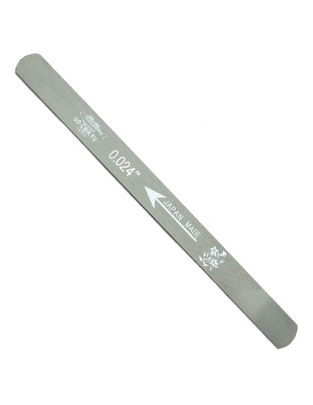 Lima Ranura de Cejuela Doble Filo Uo-Chikyu 0,61 mm