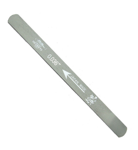 Lima Ranura de Cejuela Doble Filo Uo-Chikyu 0,91 mm