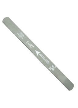 Uo-Chikyu Double Edged Nut Slot Japanese File 1,02 mm