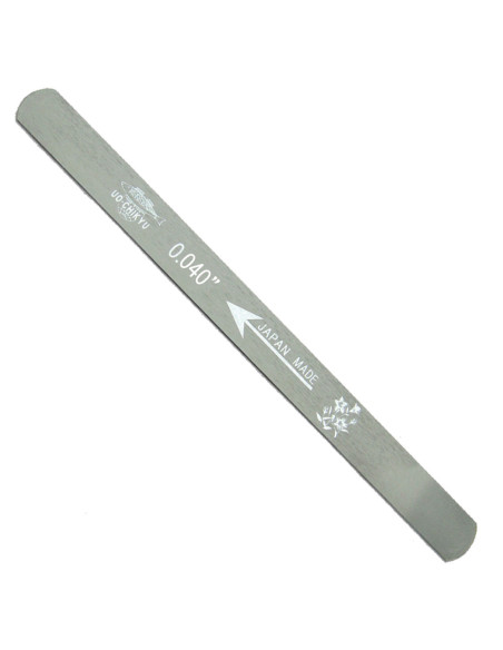 Lima Ranura de Cejuela Doble Filo Uo-Chikyu 1,02 mm