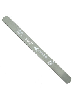 Uo-Chikyu Double Edged Nut Slot Japanese File 1,14 mm