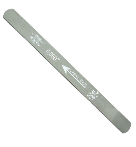 Uo-Chikyu Double Edged Nut Slot Japanese File 1,27 mm