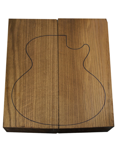 Cuerpo Fresno Torrefacto Guitarra Eléctrica / Bajo Electrónico