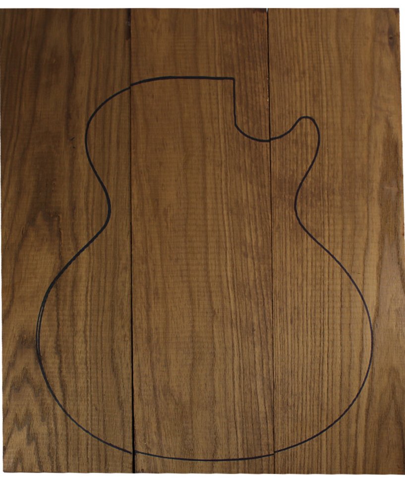 Cuerpo Fresno Torrefacto Guitarra Eléctrica / Bajo Electrónico