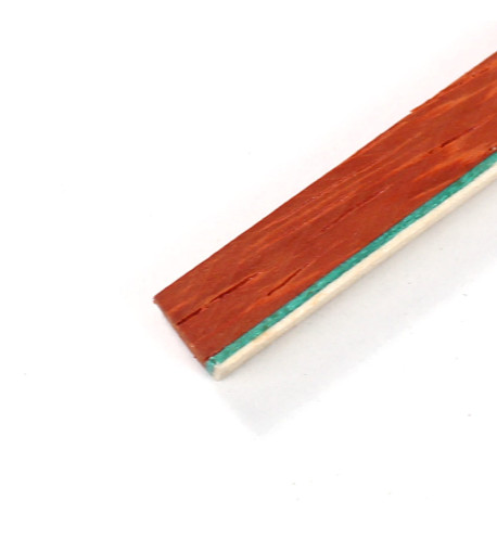 Padauk - Green White Binding