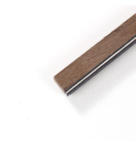 Walnut - Black White Black Binding