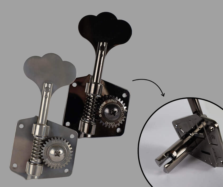 Clavijeros Gotoh para bajo eléctrico