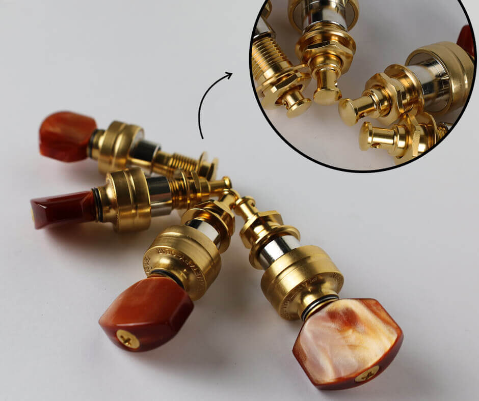 Clavijeros Gotoh para ukelele