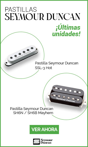 Últimas unidades de pastillas Seymour Duncan