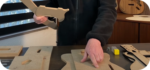 La importancia de un buen diseño y un buen método de trabajo en la construcción artesanal de guitarras eléctricas